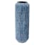 Blue Mosaic Glass Vase, 16"