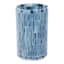 Blue Mosaic Hurricane Candle Holder, 8"