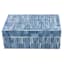Blue Mosaic Box, 8x5