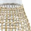 Ty Pennington Woven Grass Wrapped Glass Vase, 10"
