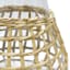 Ty Pennington Woven Grass Wrapped Glass Vase, 6"