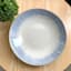 Ty Pennington Blue Glaze Ceramic Decorative Bowl, 13x3