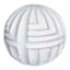 Tracey Boyd White Tribal Ceramic Orb, 4"