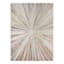 (B872) Crestline Neutral & Grey Abstract Burst Area Rug, 5x7