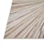 (B872) Crestline Neutral & Grey Abstract Burst Area Rug, 5x7