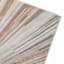 (B872) Crestline Neutral & Grey Abstract Burst Area Rug, 5x7