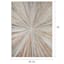 (B872) Crestline Neutral & Grey Abstract Burst Area Rug, 5x7
