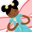 Tiny Dreamers Pink Winged Fairy Wall Decor, 14x15