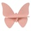 Tiny Dreamers Pink Butterfly Wall Shelf, 15x13.5