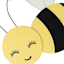 Tiny Dreamers Bee Wall Art, 15x12