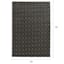 (D601) Verona Grey Contour Area Rug, 5x7
