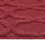 (D602) Verona Ruby Red Contour Area Rug, 8x10