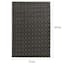 (D601) Verona Grey Contour Area Rug, 8x10