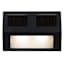 2-Lumen Solar Black Deck Light