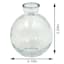 Willow Crossly Bud Glass Vase with Silver Rim, 3.5"