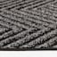 Grey Acadia Loop Zigzag Design Outdoor Area Rug, 5x7