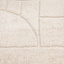 (D607) Crosby St. Athena Cosmo Cream High-Low Runner, 2x7