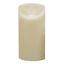 Ivory LED Pillar Candle, 3x6