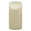 Ivory LED Pillar Candle, 4x8