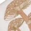 Honeybloom Embroidered Mushroom Trio Throw Pillow, 20"