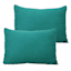 Found & Fable 3-Piece Green Cotton Arabesque Jacquard Comforter Set, Full/Queen