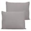 Found & Fable 3-Piece Grey Cotton Arabesque Jacquard Duvet Set, King
