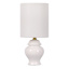 Providence White Ceramic Ginger Jar Mini Table Lamp with Shade, 12.5"