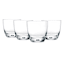 Set of 4 Tribeca Bubble Double Old Fashioned Glasses, 10oz