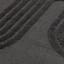 Coal Tufted Accent Rug, 4x6