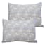 Honeybloom 3-Piece Blue Floral Printed Cotton Quilt Set, King