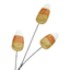 Glittered Candy Corn Halloween Pick, 16"
