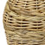 Honeybloom Rattan Jar, 10"