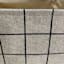 Honeybloom Grid Print Canvas Storage Basket, Large