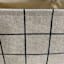 Honeybloom Grid Print Canvas Storage Basket, Medium