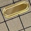Honeybloom Grid Print Canvas Storage Basket, Small