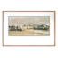 Honeybloom Glass Framed Watercolor Pasture II Print Wall Art, 41x29