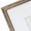 Providence Glass Framed Sketch Window II Fringe Linen Wall Art, 13x15