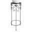 Metal & Wood Round Scroll Plant Stand, Large