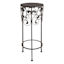 Metal & Wood Round Scroll Plant Stand, Medium