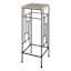 Wooden Top Plant Stand with Metal Frame, Medium