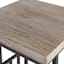 Wooden Top Plant Stand with Metal Frame, Small