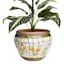 Honeybloom Mosaic Ceramic Outdoor Planter, Small