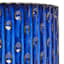 Providence Blue Dimpled Round Outdoor PLanter, Medium