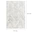(C201) Found & Fable Mylah White Strato Shag Area Rug, 8x10