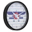 Tiny Dreamers Plane Round Wall Clock, 12"