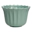 Providence Indoor Green Fluted Planter, 9.6"