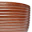 Found & Fable Brown & Taupe Bowl Outdoor Planter, Large