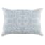 Providence Blue Timeless Embroidered Throw Pillow, 14x20