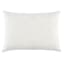 Providence White Timeless Embroidered Throw Pillow, 14x20