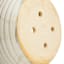 Found & Fable White Saturn Bowl Outdoor Planter, Large